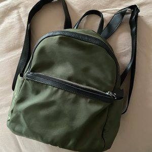 Mini lightweight backpack in dark green